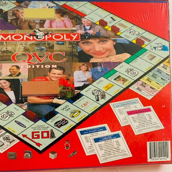 Vintage Monopoly QVC Edition 1999 Board Game Hasbro USAopoly New Sealed - Picture 5 of 7